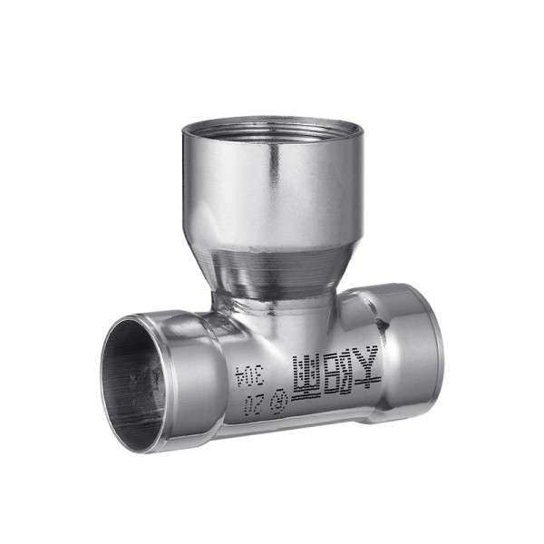 太陽雨管道不銹鋼焊接-內螺紋三通